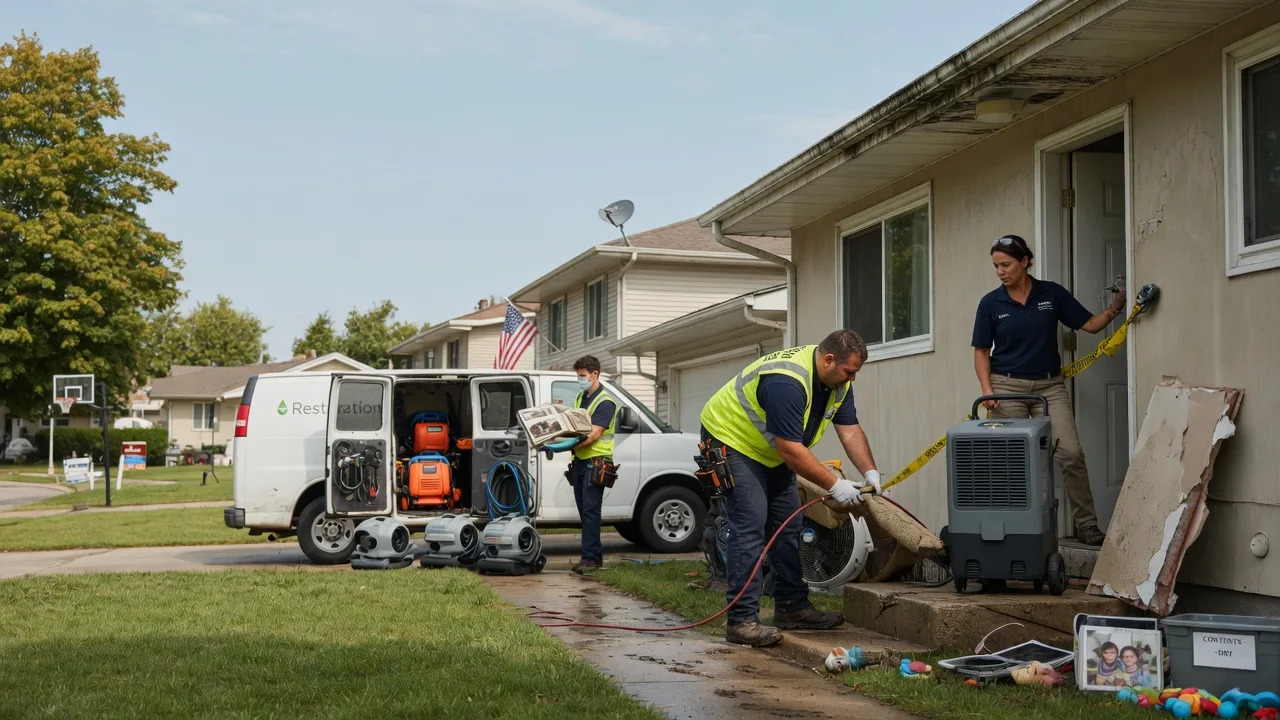 Water Damage Restoration in Arlington, IA near me